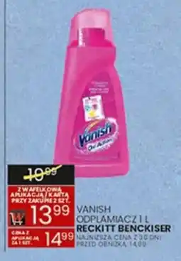 Wafelek Reckitt Benckiser Vanish odplamiacz oferta