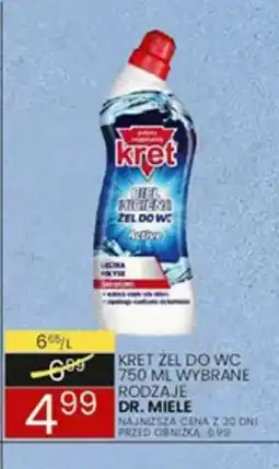 Wafelek Kret żel do WC oferta
