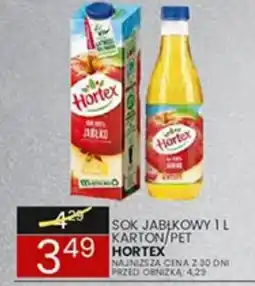 Wafelek Hortex sok jabłkowy oferta