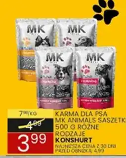 Wafelek Konshurt MK Animals karma dla psa oferta