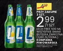 Wafelek Kompania Piwowarska Lech Free oferta