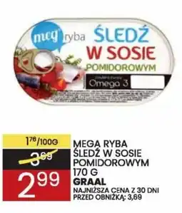 Wafelek Graal śledź w sosie pomidorowym oferta