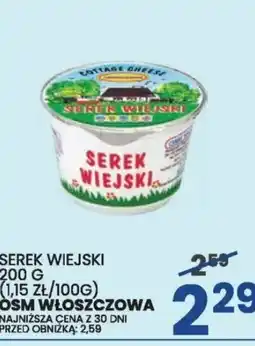 Wafelek OSM Włoszczowa serek wiejski oferta