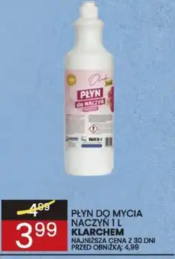 Wafelek Klarchem płyn do mycia naczyń oferta
