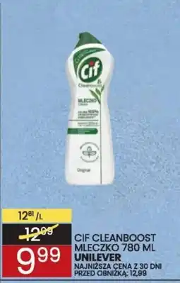 Wafelek Cif Cleanboost mleczko oferta