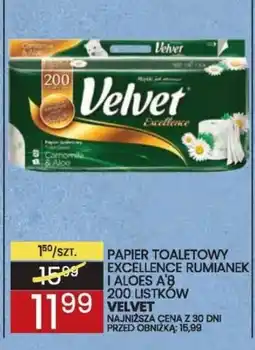 Wafelek Velvet papier toaletowy oferta