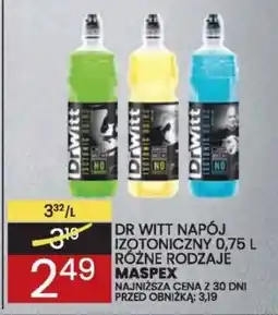 Wafelek Maspex Dr Witt napój izotoniczny oferta