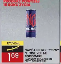 Wafelek Foodcare napój energetyczny N-Gine oferta