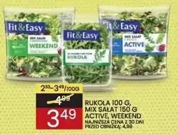 Wafelek Fit&Easy rukola, mix sałat oferta