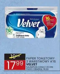 Wafelek Velvet papier toaletowy oferta