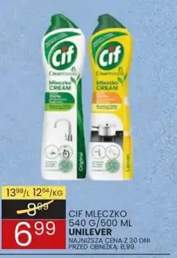 Wafelek Cif mleczko oferta