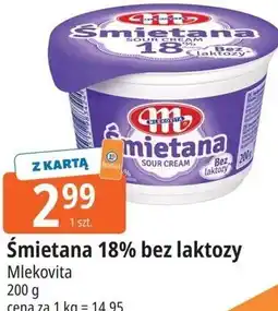 E.Leclerc Śmietana 18% bez laktozy Mlekovita oferta