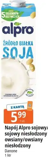 E.Leclerc Napój Alpro sojowy/sojowy niesłodzony/owsiany/owsiany niesłodzony oferta