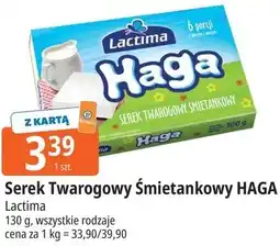 E.Leclerc Serek Twarogowy Śmietankowy HAGA Lactima oferta
