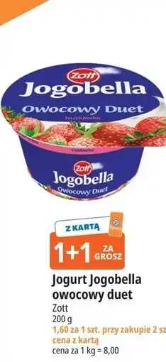 E.Leclerc Jogurt Jogobella owocowy duet Zott oferta