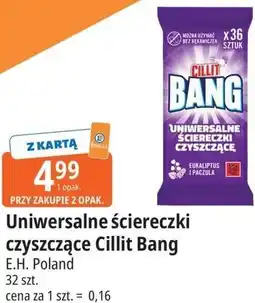 E.Leclerc Uniwersalne ściereczki czyszczące Cillit Bang oferta