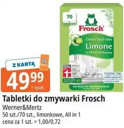 E.Leclerc Tabletki do zmywarki Frosch oferta