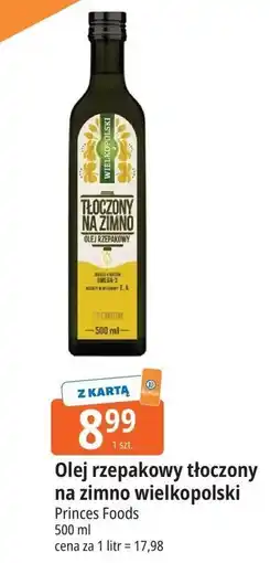 E.Leclerc Olej rzepakowy tłoczony na zimno wielkopolski oferta