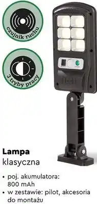 Biedronka gardenic Lampa klasyczna oferta