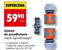 Biedronka Zestaw do przedłużania węża ogrodowego oferta