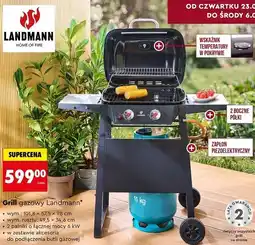 Biedronka Grill gazowy Landmann oferta