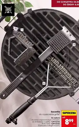 Biedronka Szczotka do czyszczenia grilla oferta