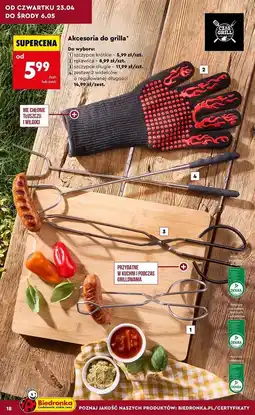 Biedronka Akcesoria do grilla oferta