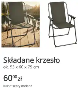 KiK Składane krzesło oferta