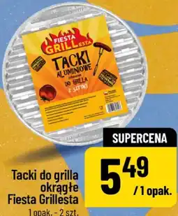 Polomarket Tacki do grilla okrągłe Fiesta Grillesta oferta