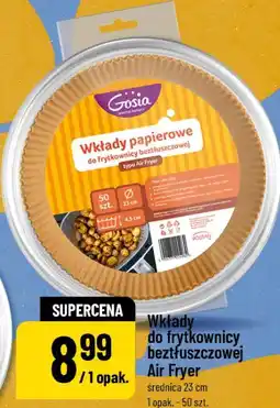 Polomarket Wkłady do frytkownicy beztłuszczowej Air Fryer średnica 23 cm oferta
