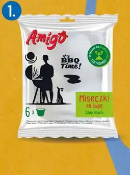 Polomarket Jednorazowe papierowe miski na zupę Amigo oferta