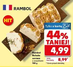 Kaufland Rolada serowa z orzechami oferta