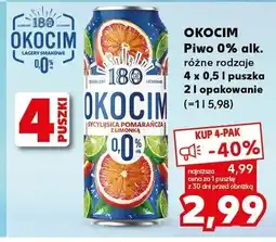 Kaufland Piwo 0% alk. różne rodzaje oferta