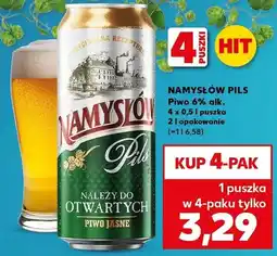 Kaufland Piwo Pils 6% alk oferta