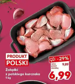 Kaufland Żołądki z polskiego kurczaka oferta