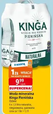 E.Leclerc Woda mineralna Pienińska naturalna niegazowana oferta