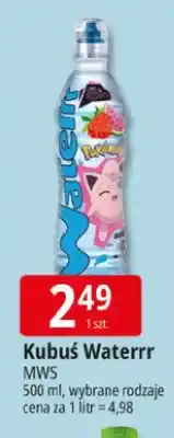 E.Leclerc Napój Waterrr MWS wybrane rodzaje oferta