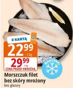 E.Leclerc Filet morszczuka bez skóry mrożony bez glazury oferta