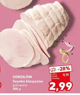 Kaufland Szynka klasyczna gotowana oferta