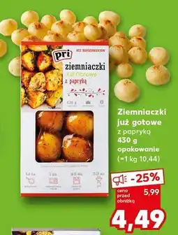 Kaufland Ziemniaczki już gotowe z papryką opakowanie oferta