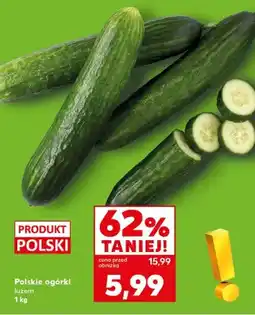 Kaufland Ogórki luzem oferta