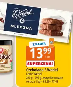 E.Leclerc Czekolada mleczna oferta