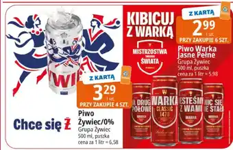 E.Leclerc Piwo Żywiec/0% oferta