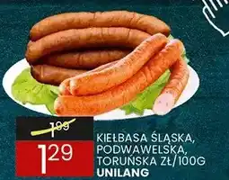 Wafelek Kiełbasa śląska, podwawelska, toruńska oferta