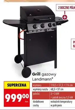 Biedronka Grill gazowy oferta