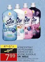 Wafelek Koncentrat do płukania sofin 1,4-1,8 l różne rodzaje oferta