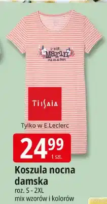 E.Leclerc Koszula nocna damska roz. S - 2XL mix wzorów i kolorów oferta