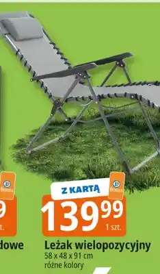E.Leclerc Leżak wielopozycyjny oferta