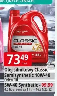 E.Leclerc Olej silnikowy Classic Semisynthetic 10W-40 oferta