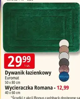 E.Leclerc Dywanik łazienkowy Euromat 50 x 80 cm oferta